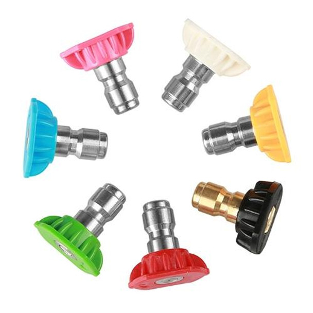 High Pressure Car Wash Gun Jet Nozzle Washer Accessories, Nozzle Angle: 25 Degree