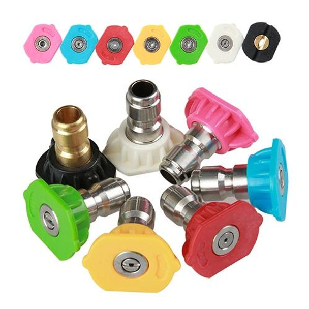 High Pressure Car Wash Gun Jet Nozzle Washer Accessories, Nozzle Angle: 15 Degree