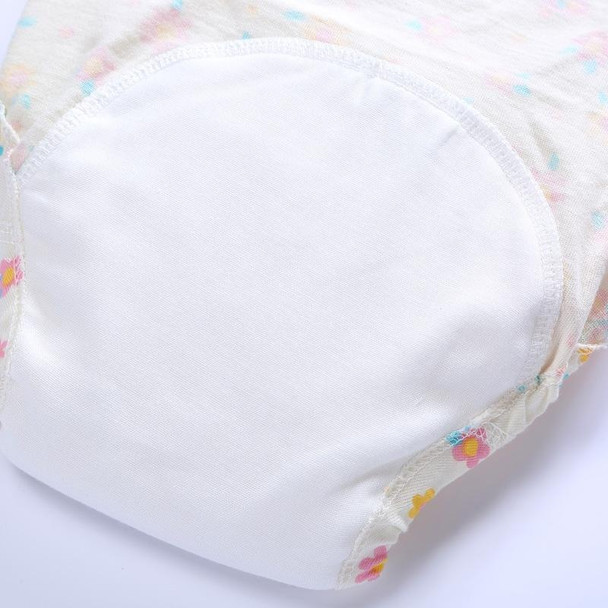 Baby Cotton Washable Four-layer Gauze Diaper, Suitable Height:110 Yards(Sky)