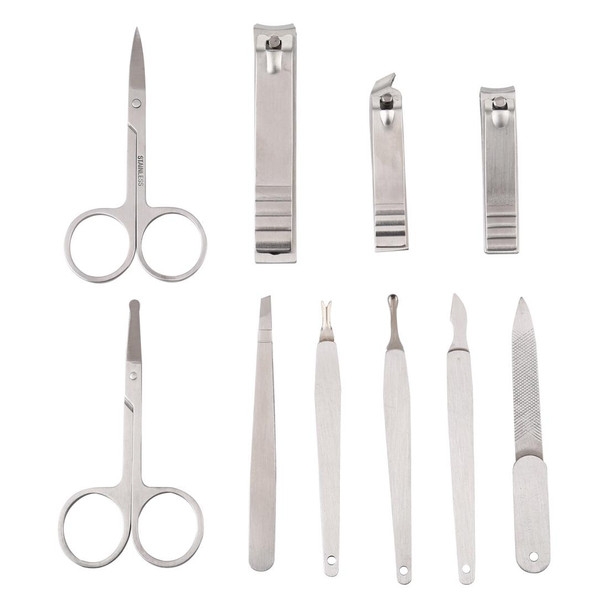 10 In 1 Classic Fashion Nail Care Clipper Pedicure Manicure Kits