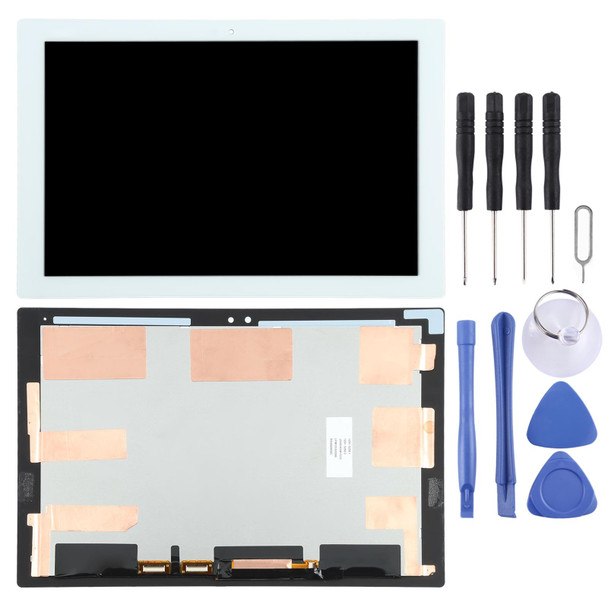 LCD Screen and Digitizer Full Assembly for Sony Xperia Z4 Tablet / SGP771(White)