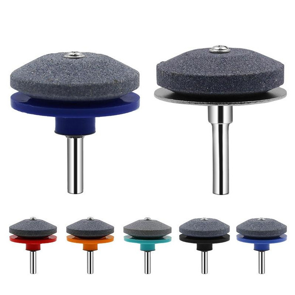 6 PCS Grinding Stone Industrial Electric Sharpener Mower Grinding Tool Wear Resistant Grinding Head, Specification: Metal