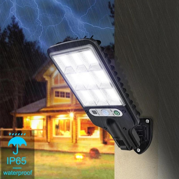 616 Solar Street Light LED Human Body Induction Garden Light, Spec: 108 COB With Remote Control