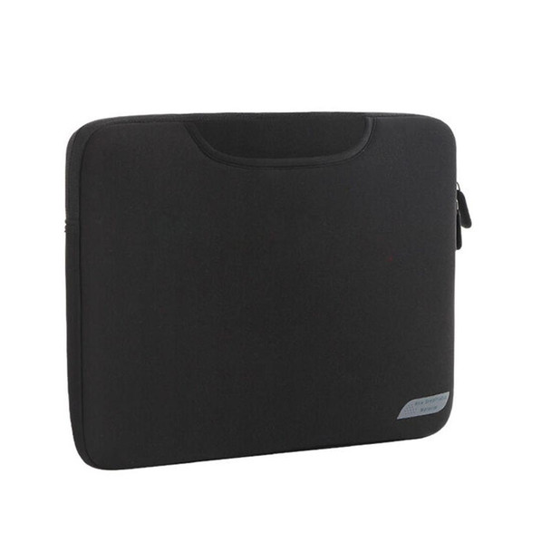 15.4 inch Portable Air Permeable Handheld Sleeve Bag for MacBook Air / Pro, Lenovo and other Laptops, Size: 38x27.5x3.5cm (Black)
