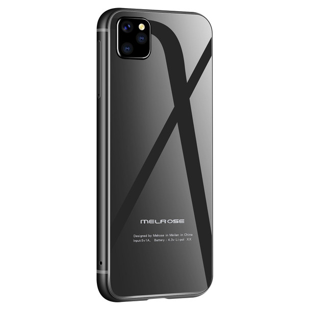 MELROSE 2019, 3GB+32GB, Face ID & Fingerprint Identification, 3.4 inch, Android 8.1 MTK6739V/WA Quad Core up to 1.28GHz, Network: 4G, Dual SIM, Support Google Play (Black)