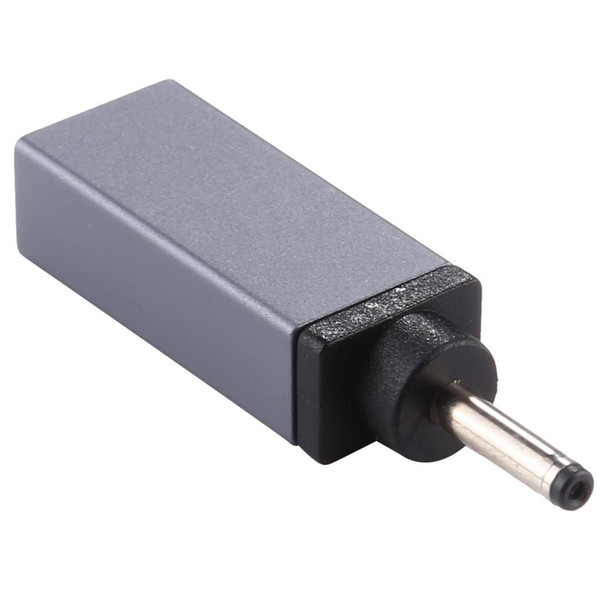 PD 18.5V-20V 3.0x1.0mm Male Adapter Connector(Silver Grey)