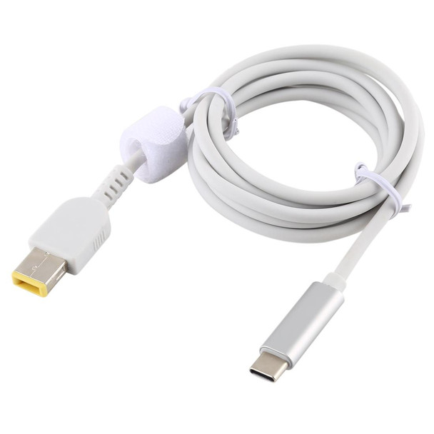 USB-C / Type-C to Big Square Male Laptop Power Charging Cable for Lenovo, Cable Length: about 1.5m