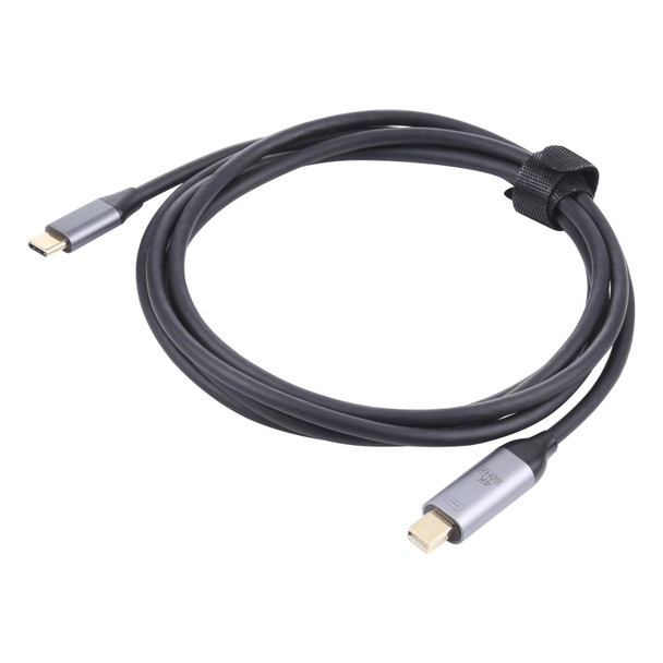 USB-C / Type-C Male to 4K 60Hz Mini DP Male Adapter Cable, Length: 1.8m