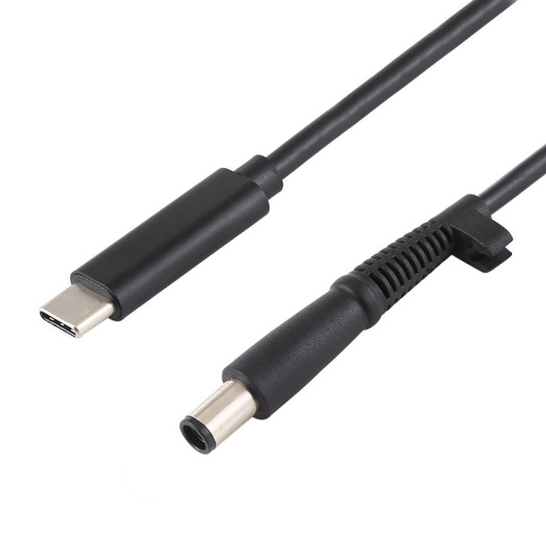 USB-C / Type-C to 7.4 x 0.6mm Laptop Power Charging Cable, Cable Length: about 1.5m(Black)