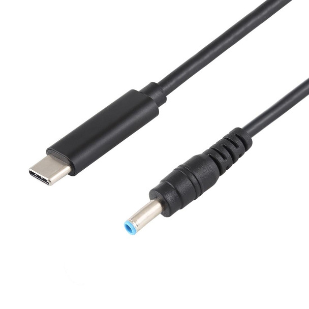 USB-C / Type-C to 4.5 x 3.0mm Laptop Power Charging Cable, Cable Length: about 1.5m(Black)