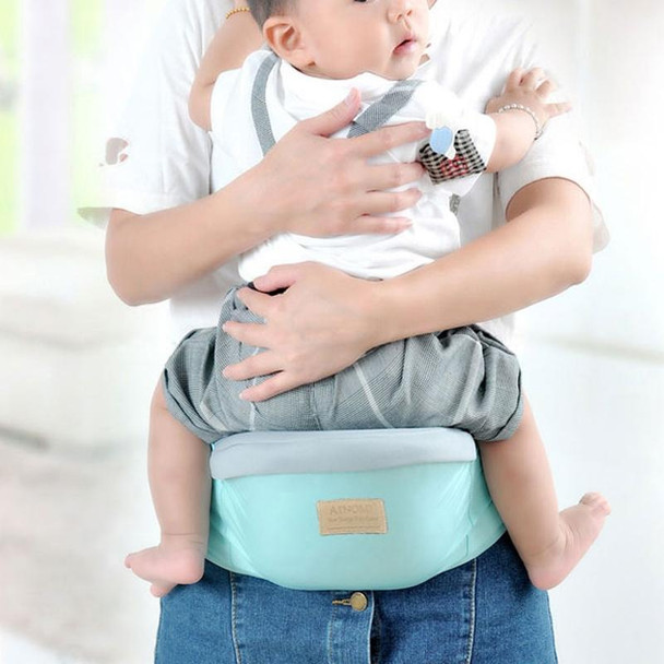 Waist belt Baby Carrier Waist Stool Walkers Baby Sling Hold Waist Belt Backpack(Khaki)
