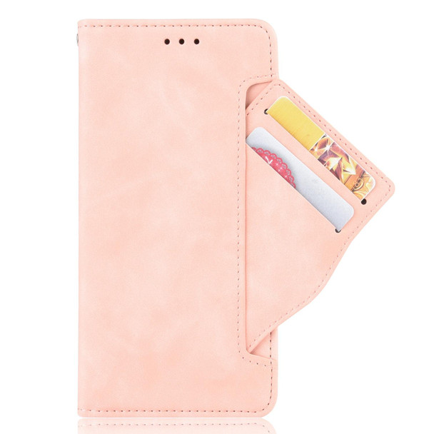 BLU G51 Plus Skin Feel Calf Pattern Leatherette Phone Case(Pink)