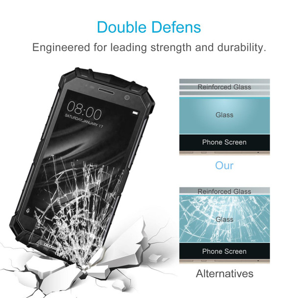 50 PCS 0.26mm 9H 2.5D Tempered Glass Film - Doogee S60 Lite