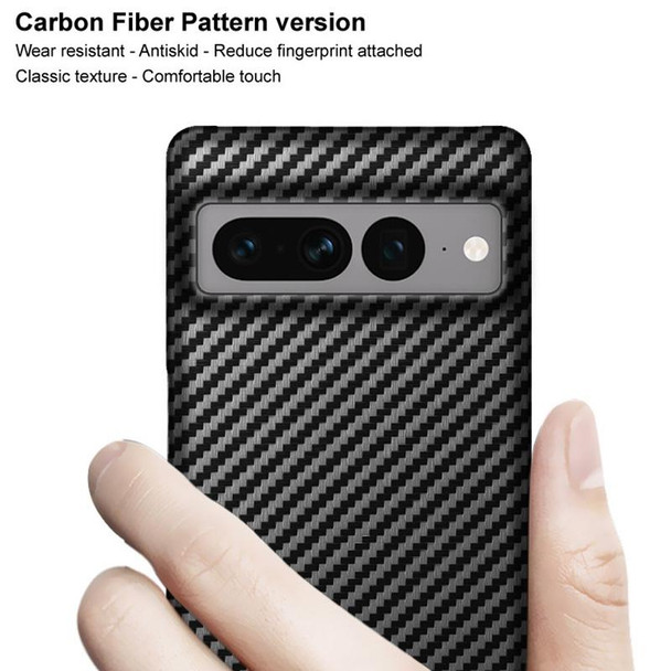 For Google Pixel 7 5G imak Ruiyi Series Carbon Fiber PU + PC Phone Case