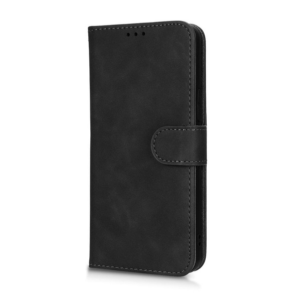 For vivo V25 5G / V25e Skin Feel Magnetic Flip Leather Phone Case(Black)