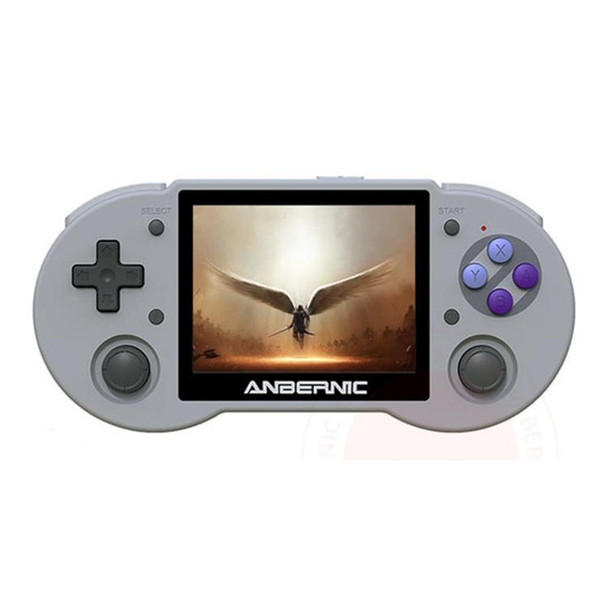 ANBERNIC RG353P Handheld Game Console 3.5 inch Screen Android Linux System 16G+128G(Grey)