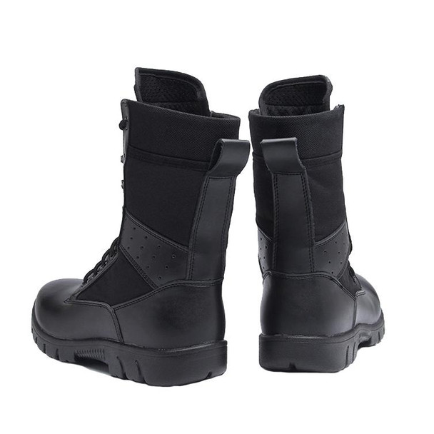 17 Outdoor Sports Wear-resistant Training Boots High-top Hiking Boots, Spec: Cowhide(39)
