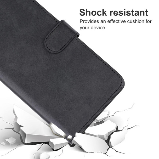 For Motorola Moto X40 Leatherette Phone Case(Black)