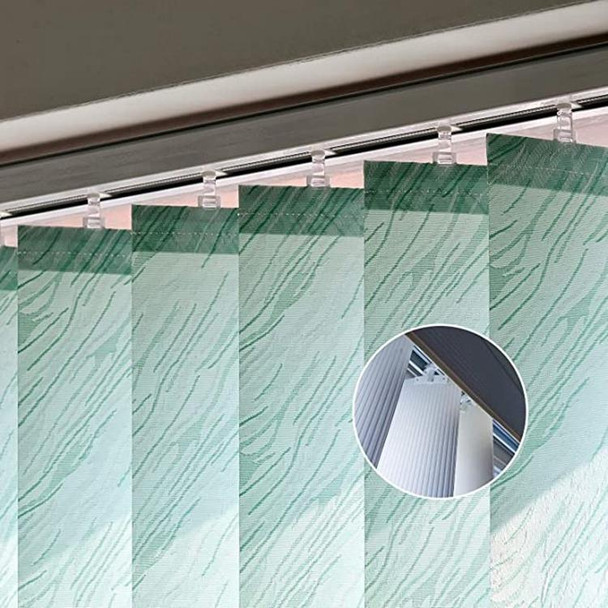 12 PCS / Set Venetian Blinds Metal Clip Hanging Piece Curtain Accessories(White)
