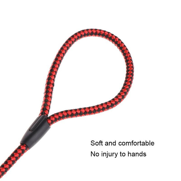 140cm 3 In 1 Leash Multi-head Dog Walking Rope(Rose Red)