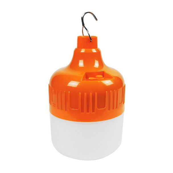 AB26 USB Charging LED Bulb Night Market Stall Lights Outdoor Camping Hanging Lamp, Power: 200W (Orange)
