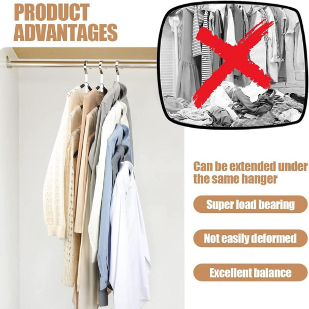 12 Piece Triangle Clothes Hanger