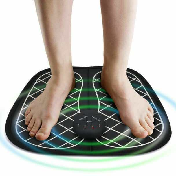 2 PCS EMS Intelligent Foot Massager Foot Massage Blood Circulation Machine