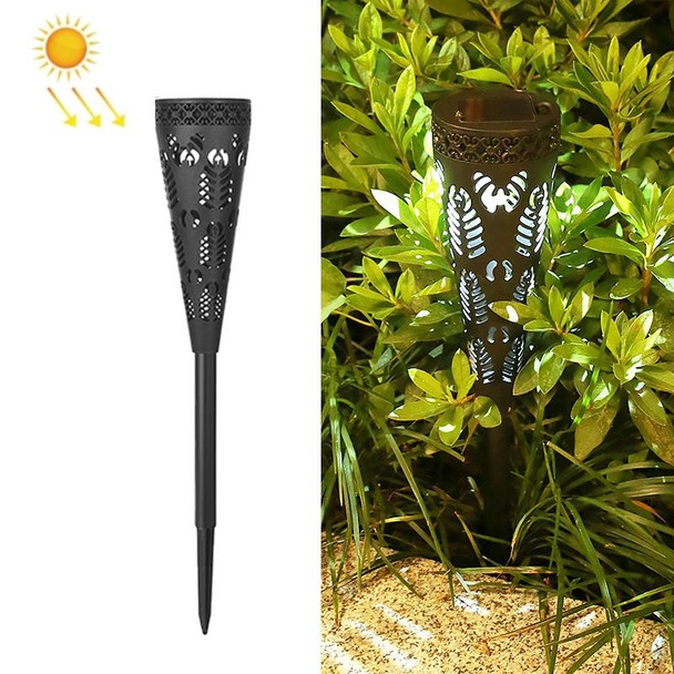 2 PCS Solar Outdoor LED Hollow Garden Ground Lawn Light(TH017A-2 White Light)