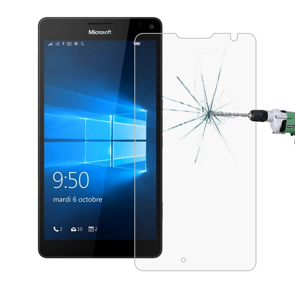 For MicroSoft Lumia 950 XL 0.26mm 9H Surface Hardness 2.5D Explosion-proof Tempered Glass Screen Film