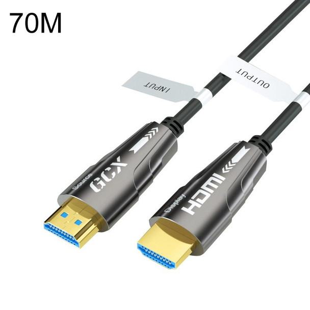 HDMI 2.0 Male To HDMI 2.0 Male 4K HD Active Optical Cable, Cable Length: 70m