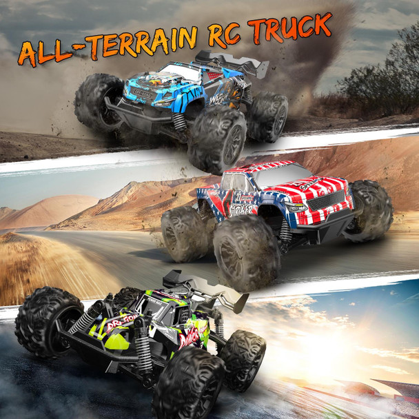 2.4G 1:20 Full Scale RC Off-road Vehicle(Blue)