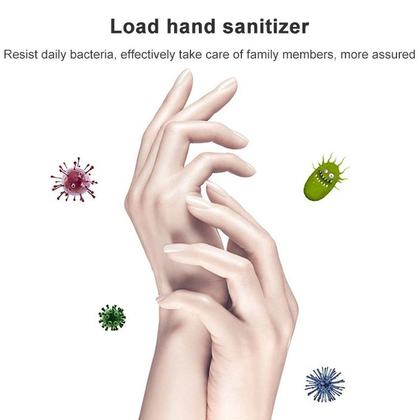 Intelligent Sterilization and Disinfection No-hand Washing Automatic Sensor Soap Dispenser Alcohol Washing Machine(White English Version)