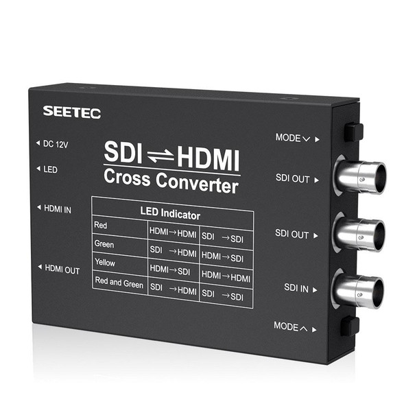 SEETEC 3 x SDI to 2 x HDMI Two-way Signal Translator Converter