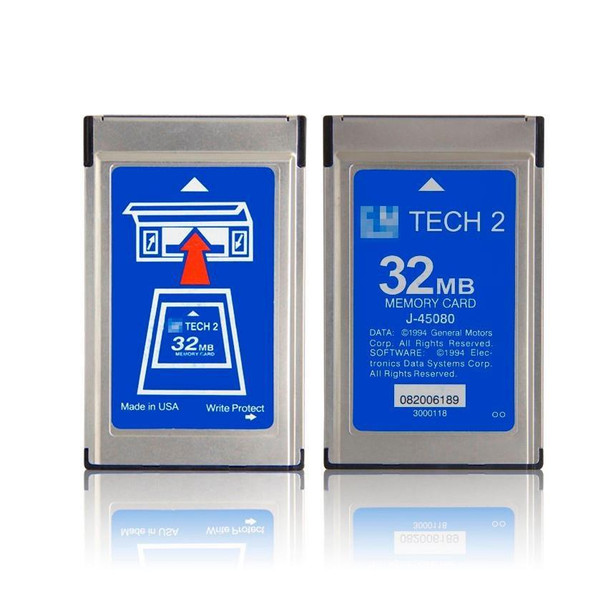 For GM 1991-2013 GM Tech T2 32MB Dedicated Data Card, English Version