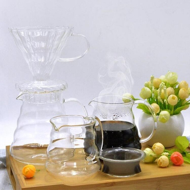 Heat-resistant Hand-made Coffee Glass Pot Cloud Coffee Sharing Pot, Specification:350ml Glass Pot