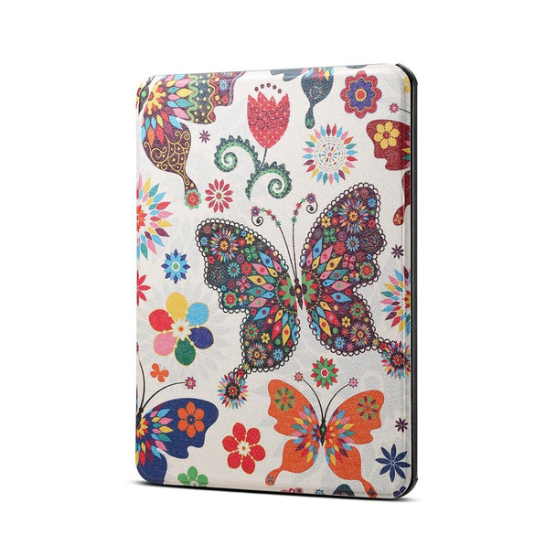 For Amazon Kindle 11th Gen 2022 6 inch Painted Voltage Leatherette Tablet Case(Color Butterfly)
