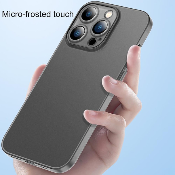 For iPhone 13 Ultra-thin Micro Frosted Heat Dissipation Phone Case(Black)