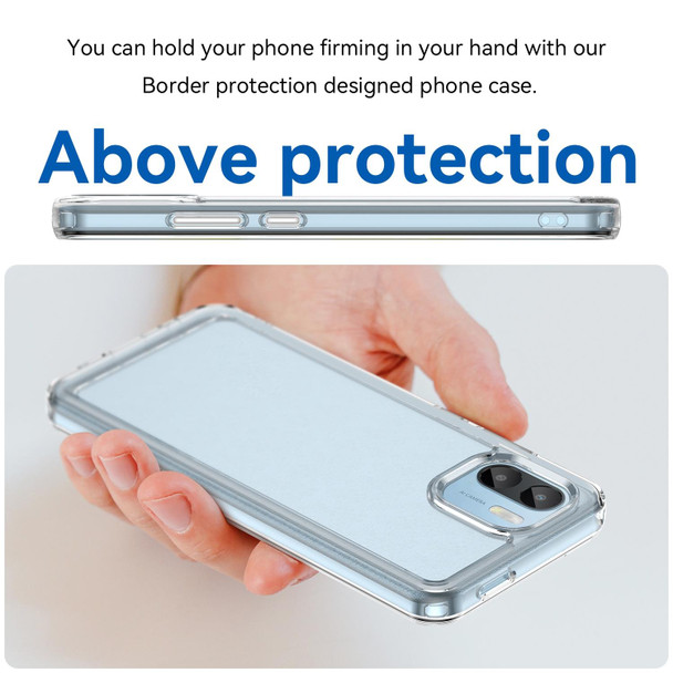 For Xiaomi Redmi A1 Candy Series TPU Phone Case(Transparent)
