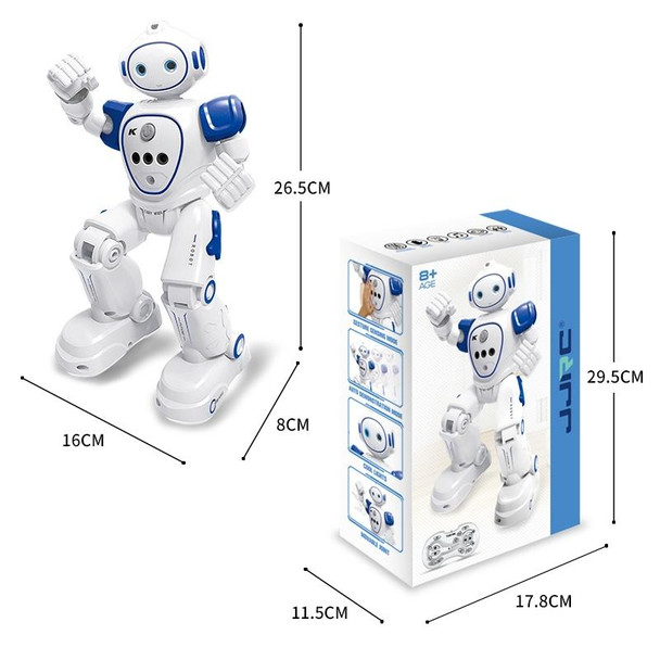 JJR/C R21 Intelligent Programmed Remote Control Electric Robot(Blue)