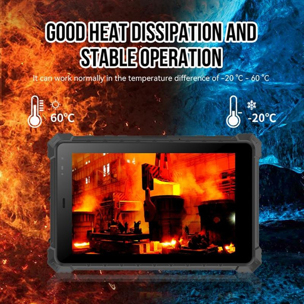 CENAVA A10ST 4G Rugged Tablet, 10.1 inch, 8GB+128GB, IP68 Waterproof Shockproof Dustproof, Android 10.0 MT6771 Octa Core, Support GPS/WiFi/BT/NFC, US Plug