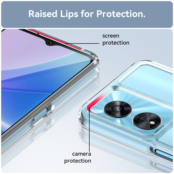 For OPPO A97 5G Candy Series TPU Phone Case(Transparent)