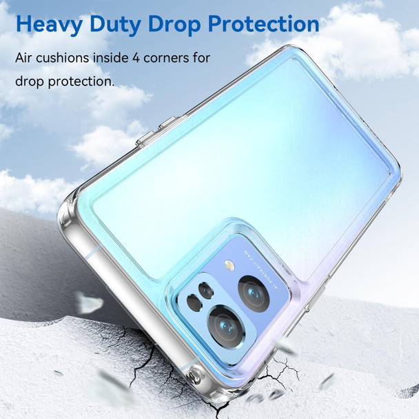 For OPPO Reno7 Pro Candy Series TPU Phone Case(Transparent)