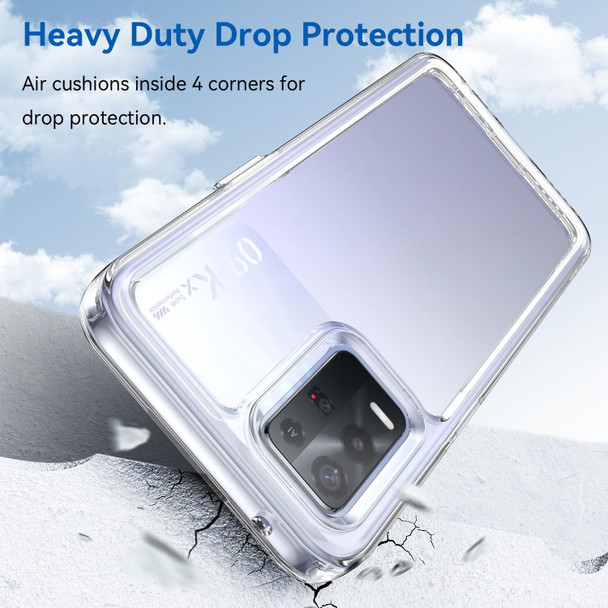 For Realme Q3 5G Candy Series TPU Phone Case(Transparent)