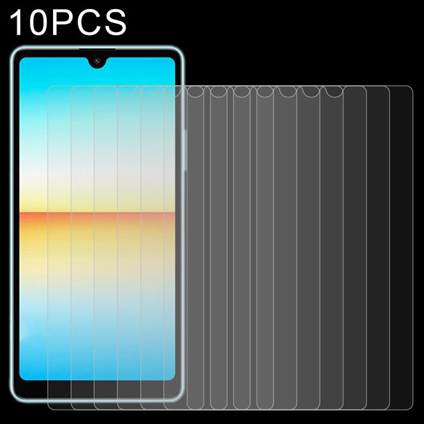 10 PCS 0.26mm 9H 2.5D Tempered Glass Film - Sony Xperia Ace III