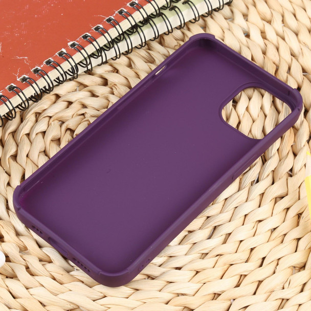 For iPhone XS Max Weave Texture Silicone Phone Case(Purple)