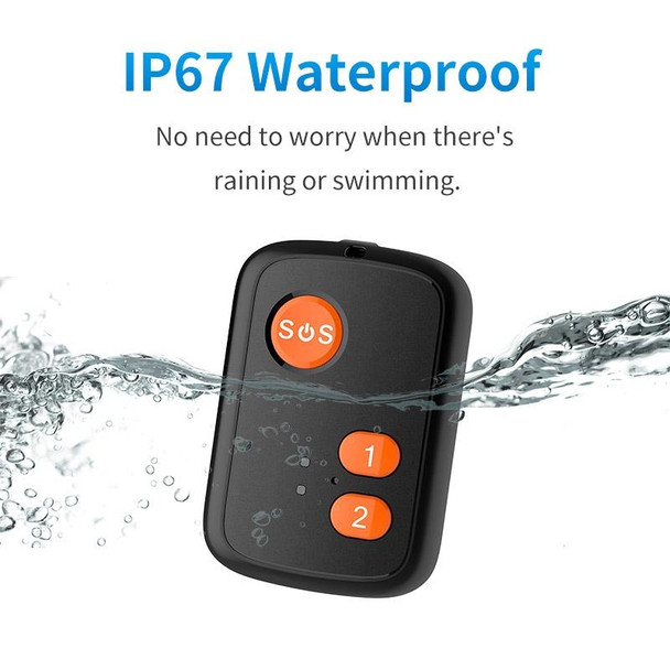 V51 A Style IP67 Waterproof 4G LTE 3G 2G GSM Elderly SOS Button Emergency Alarm GPS Tracker For Asia/Europe/Africa