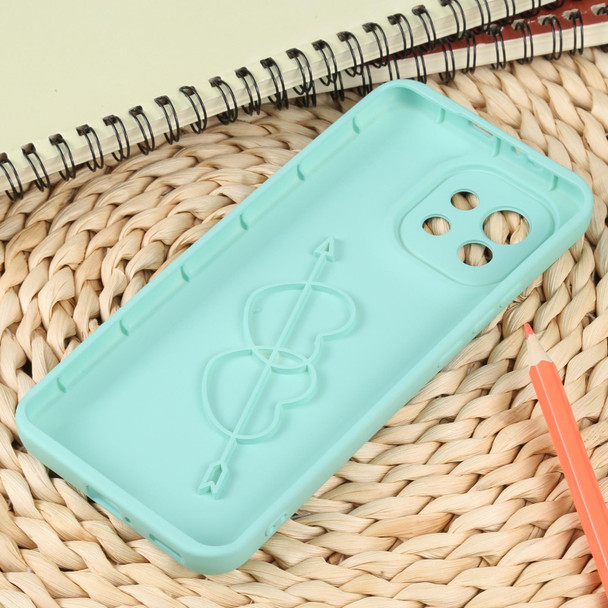 For Xiaomi Mi 11 Liquid Airbag Decompression Phone Case(Light Cyan)