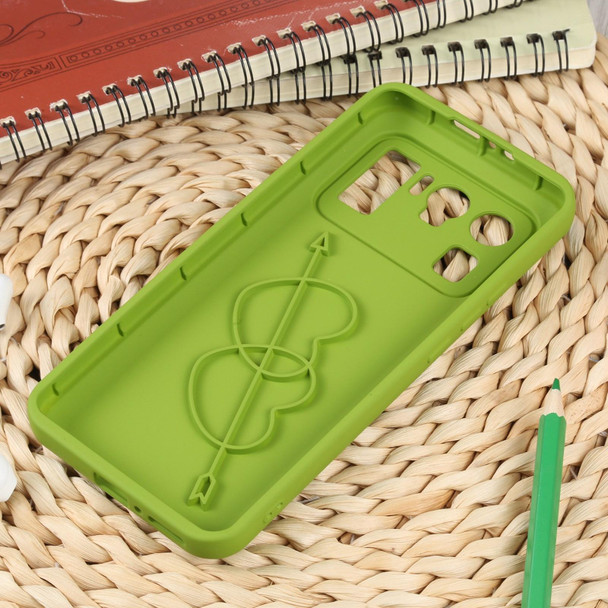 For Xiaomi Mi 11 Ultra Liquid Airbag Decompression Phone Case(Grass Green)