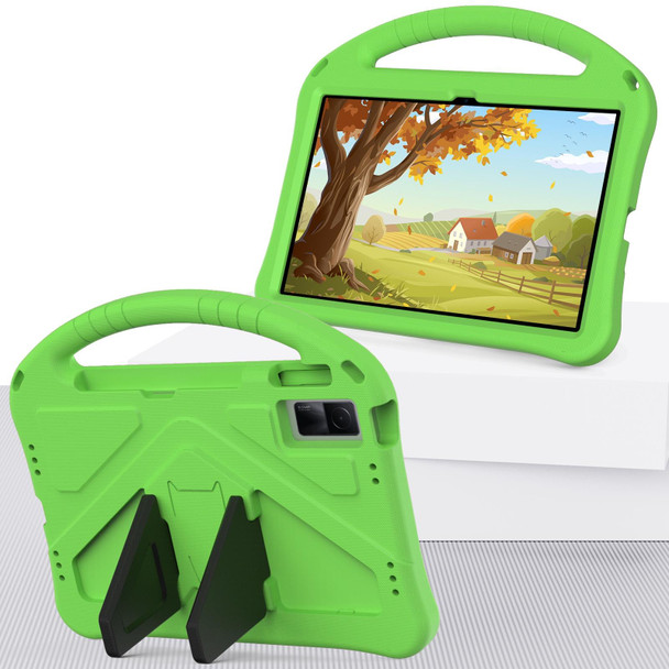 For OPPO Pad Air 10.36  2022 EVA Shockproof Tablet Case with Holder(Green)