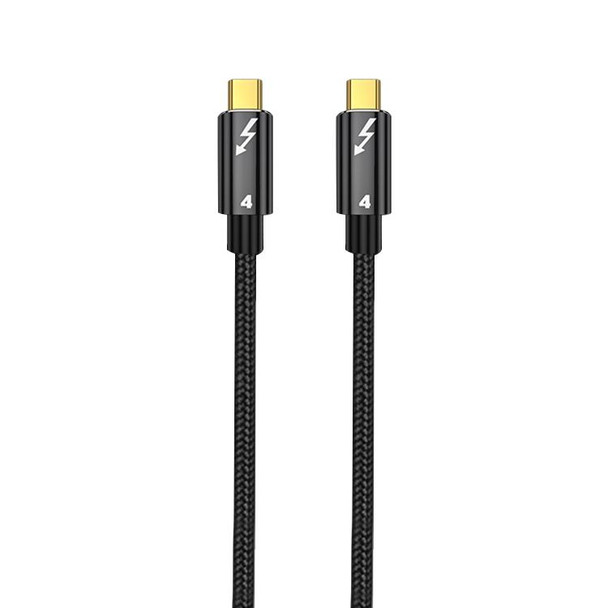 100W Type-C to Type-C Compatible Thunderbolt 4 Full-function Data Cable, Length:0.3m